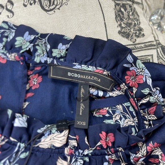 BCBGMAXAZRIA Floral-Print Blouse - Picture 3 of 14